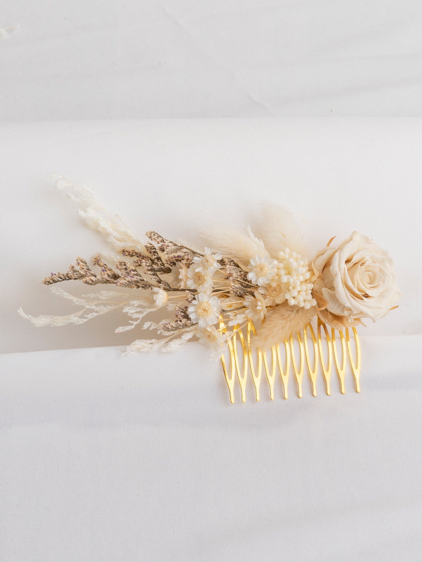 Beige Wedding Hair Combs