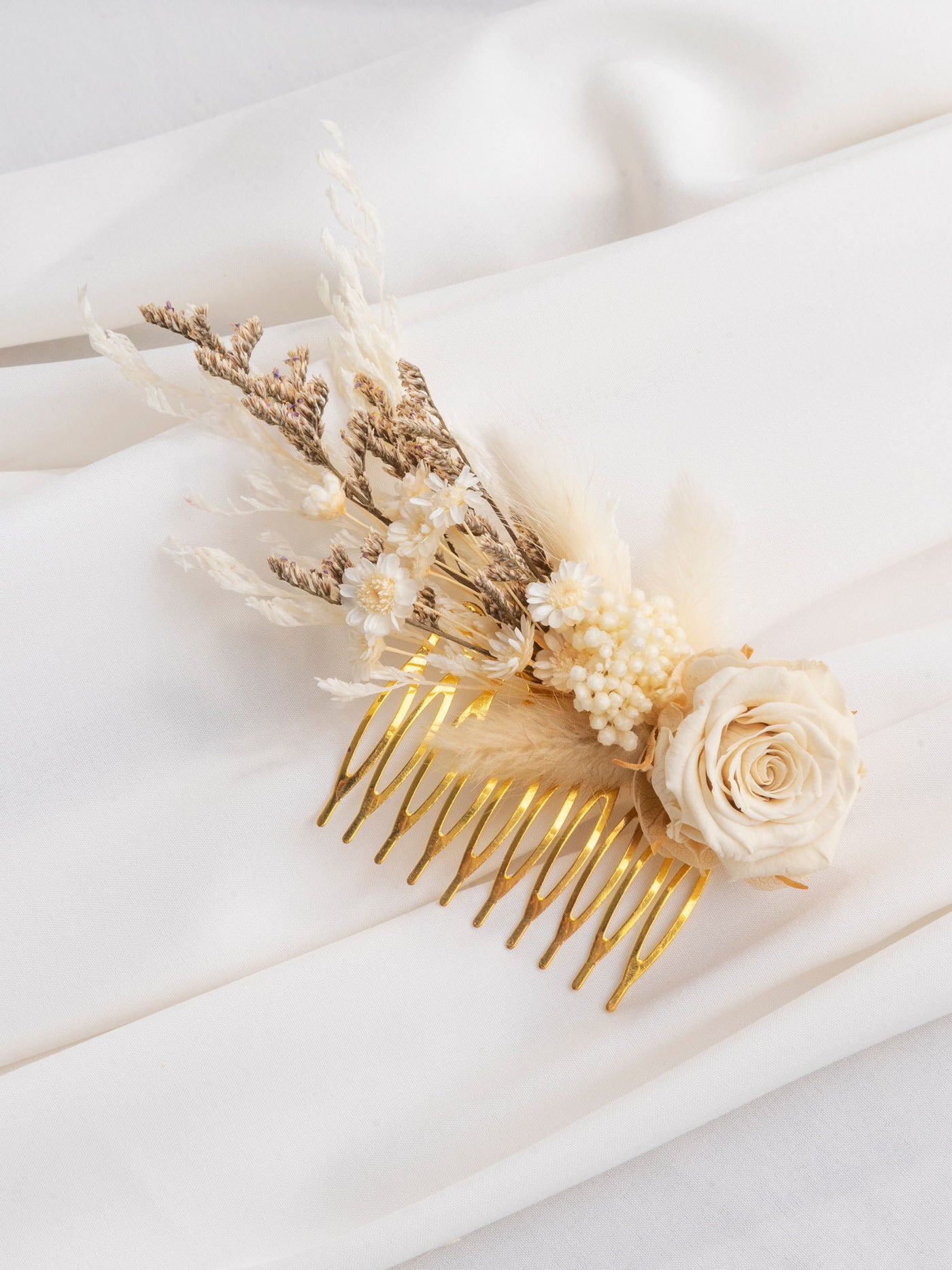 Beige Wedding Hair Combs