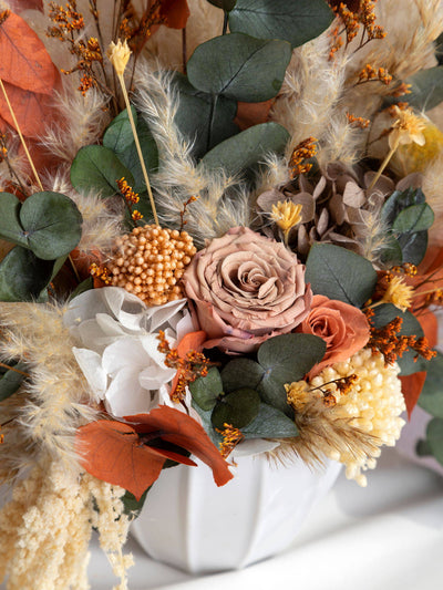 Terracotta And Greenery Bridal Boho Centerpiece