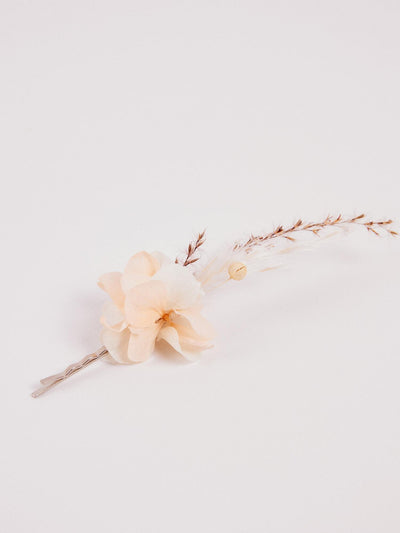 boutonniere on white background