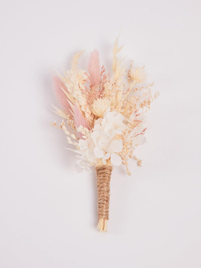 boutonniere is lying on white background 2